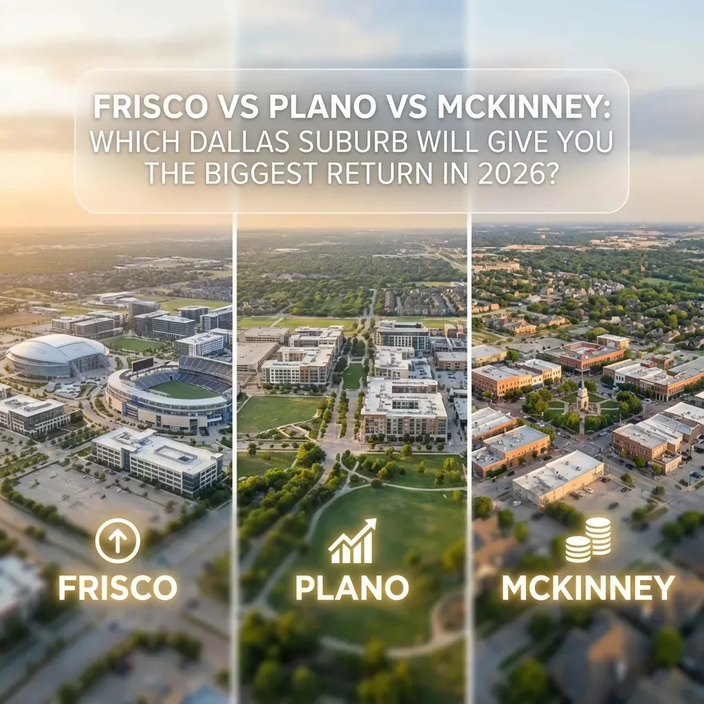 Frisco vs Plano vs McKinney: Which Dallas Suburb Will Give You the Biggest Return in 2026?