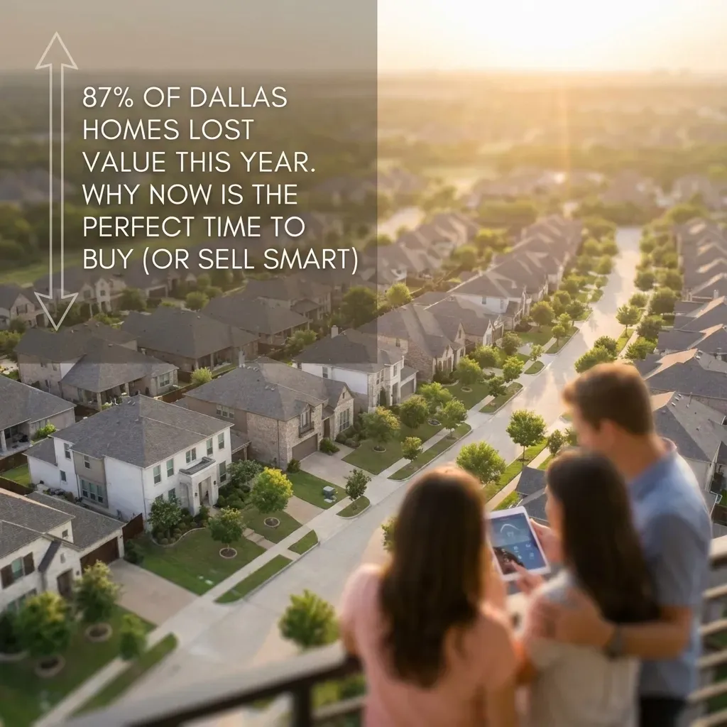 87% of Dallas Homes Lost Value This Year: Why Now Is the Perfect Time to Buy (Or Sell Smart)