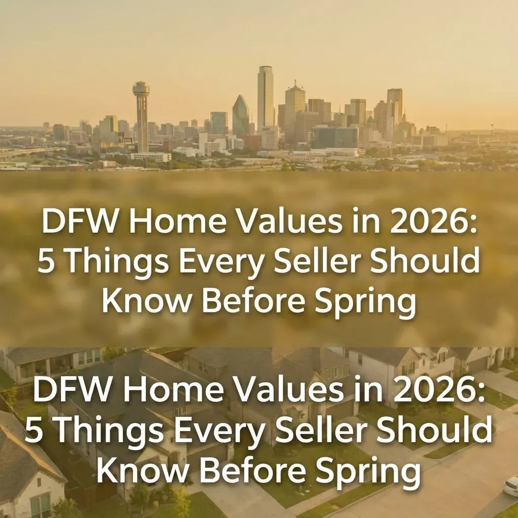 DFW Home Values in 2026: 5 Things Every Seller Should Know Before Spring