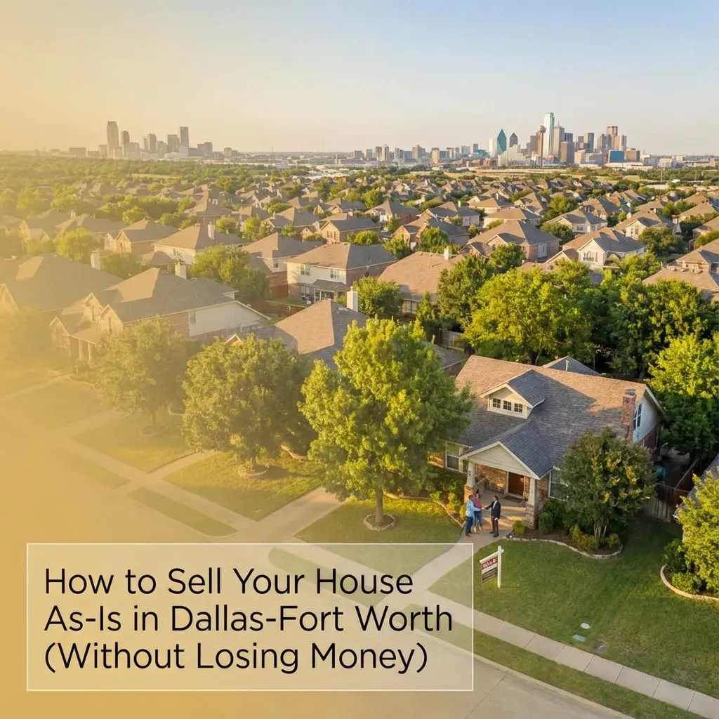 How to Sell Your House As-Is in Dallas-Fort Worth (Without Losing Money)
