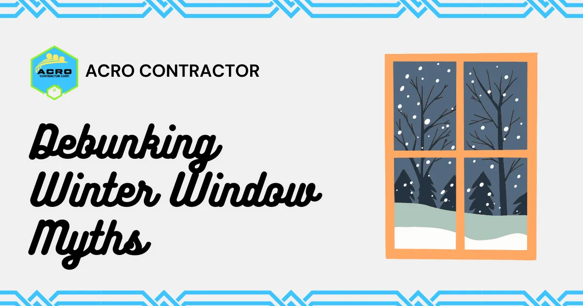 Acro winter window myths