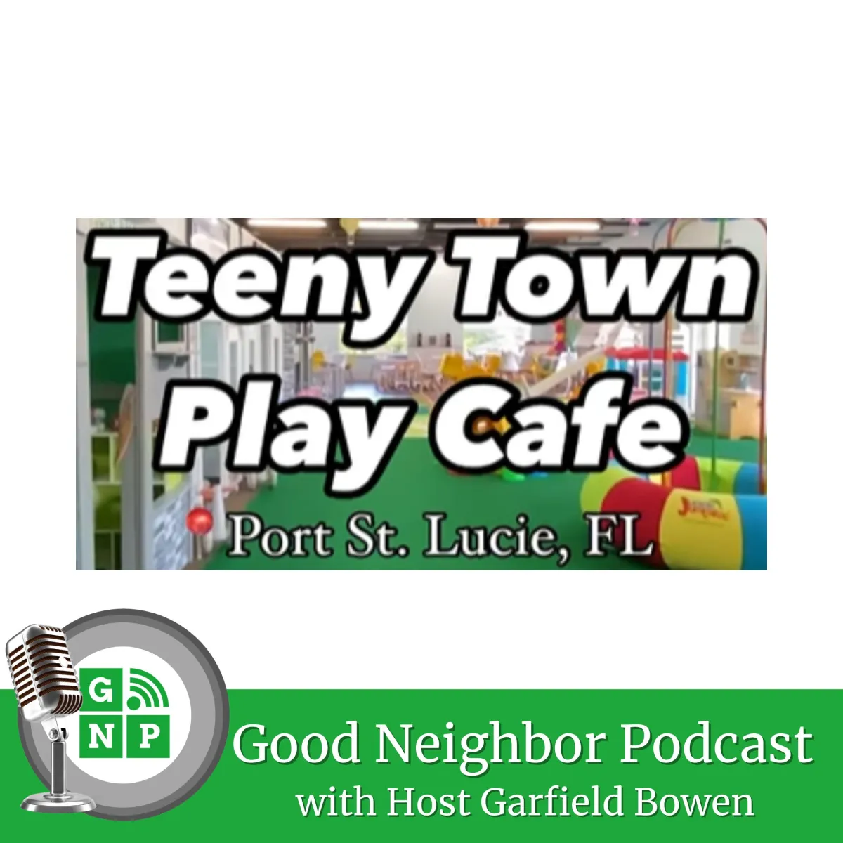 Kia Armstrong with Teeny Town Play Cafe