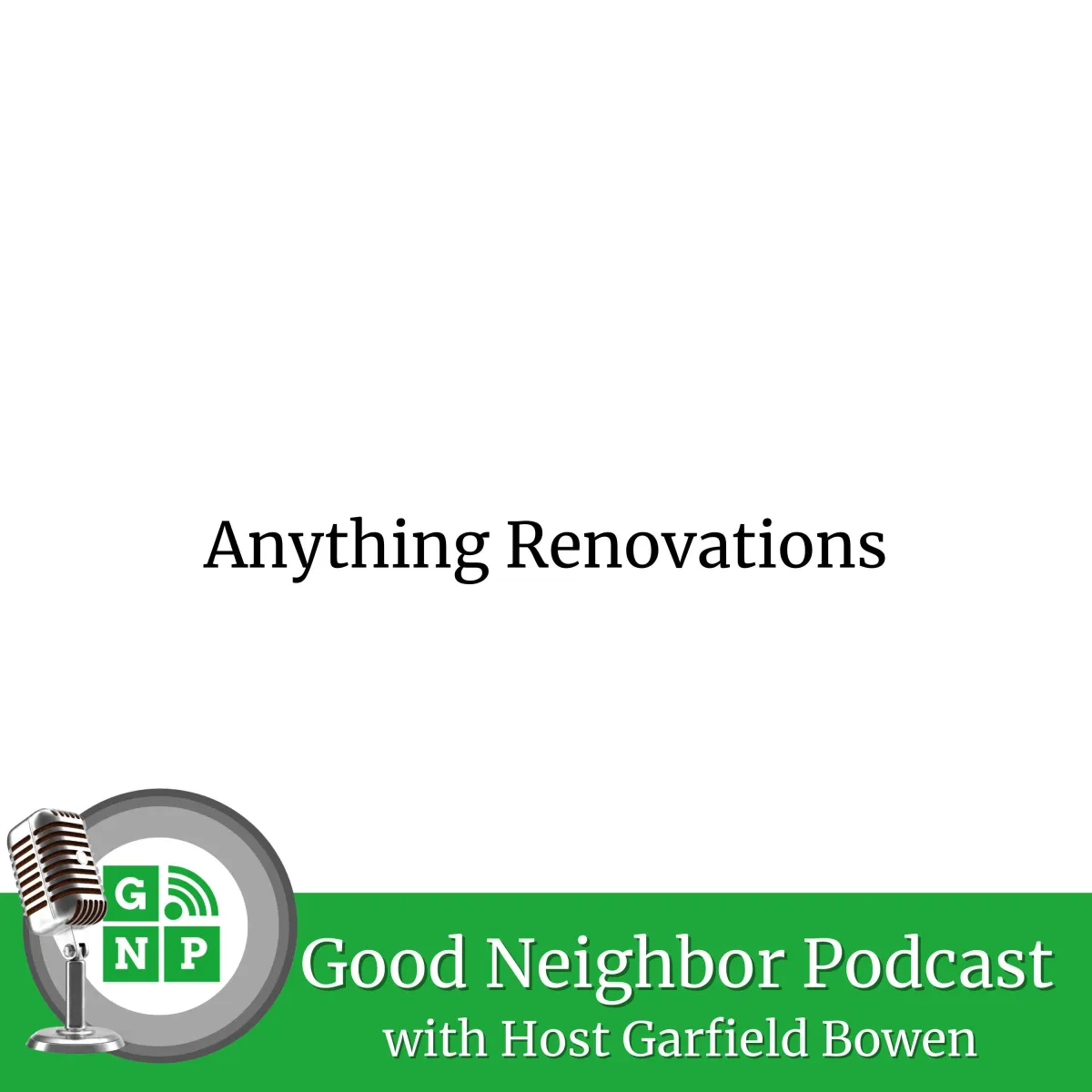 James Toth with Anything Renovations