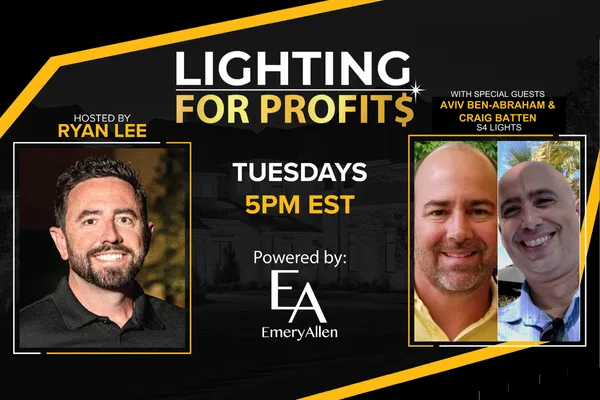 Lighting for Profits Podcast with Aviv Ben-Abraham & Craig Batten