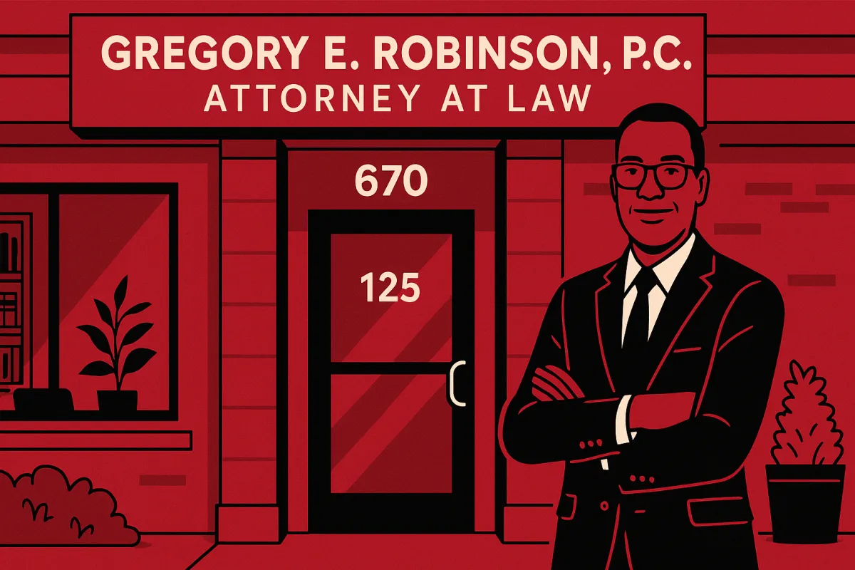 Gregory E. Robinson, P.C.: Trusted Legal Guidance for Life’s Most Important Decisions