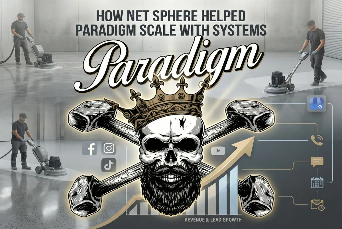 Net Sphere case study from Paradigm Concrete Finishes