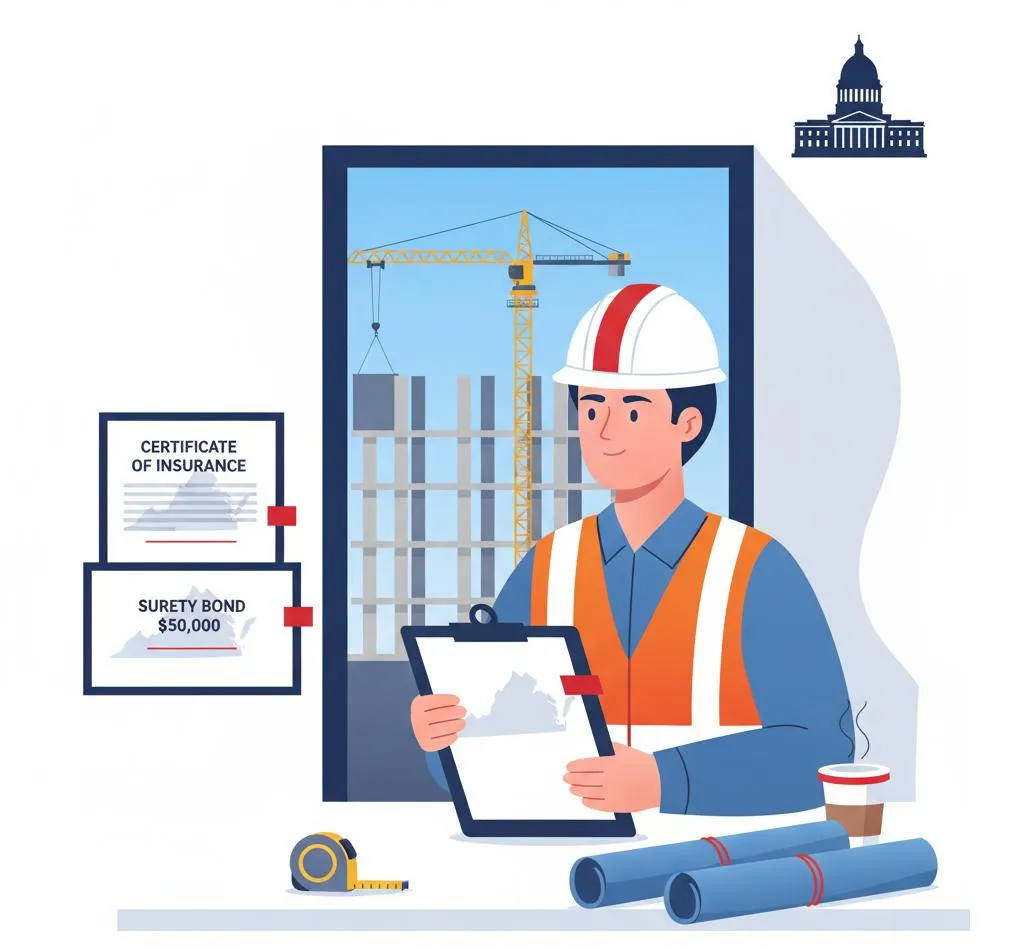 Virginia Contractor Insurance and Bonding Requirements (2025 Guide)