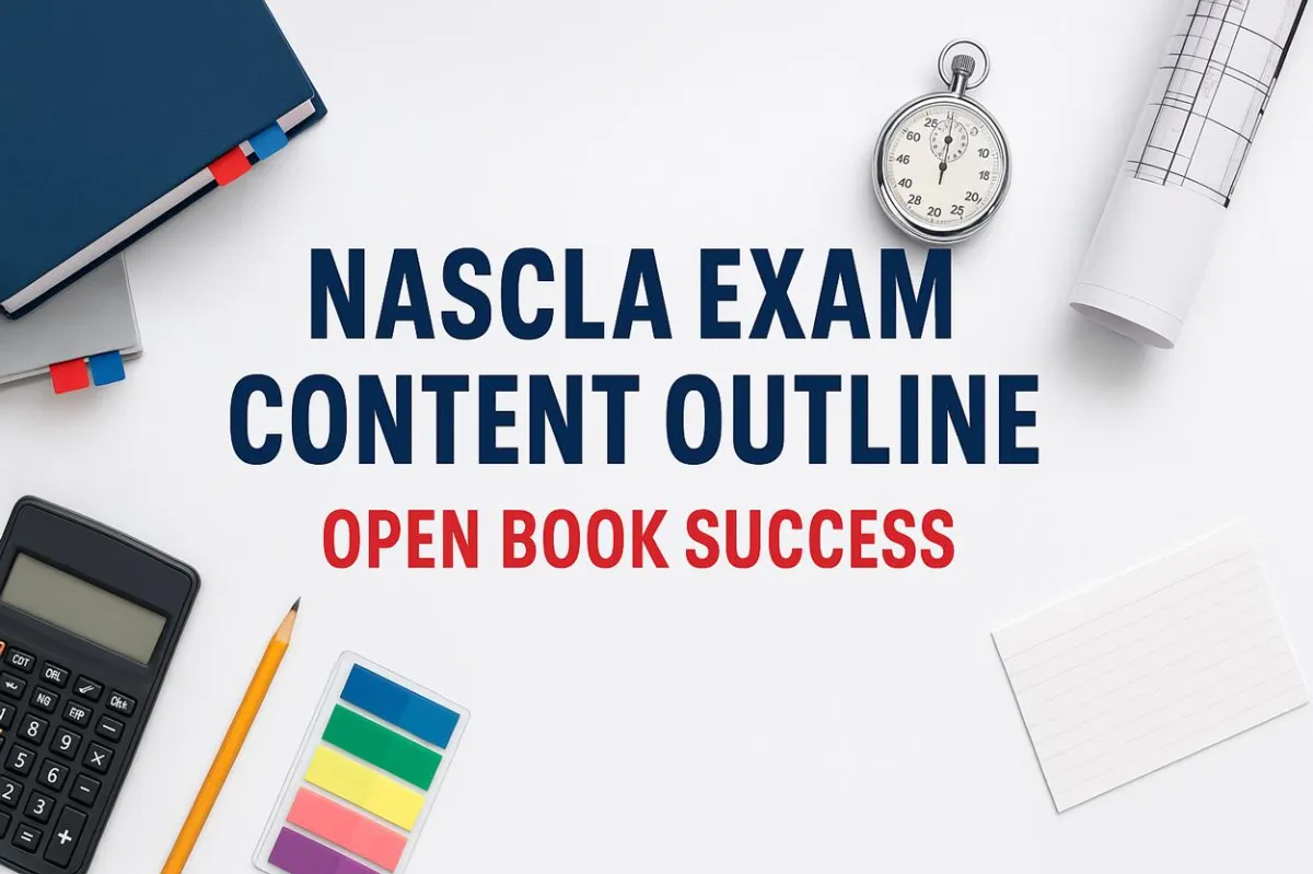 NASCLA Exam Content Outline: What You Will Be Tested On