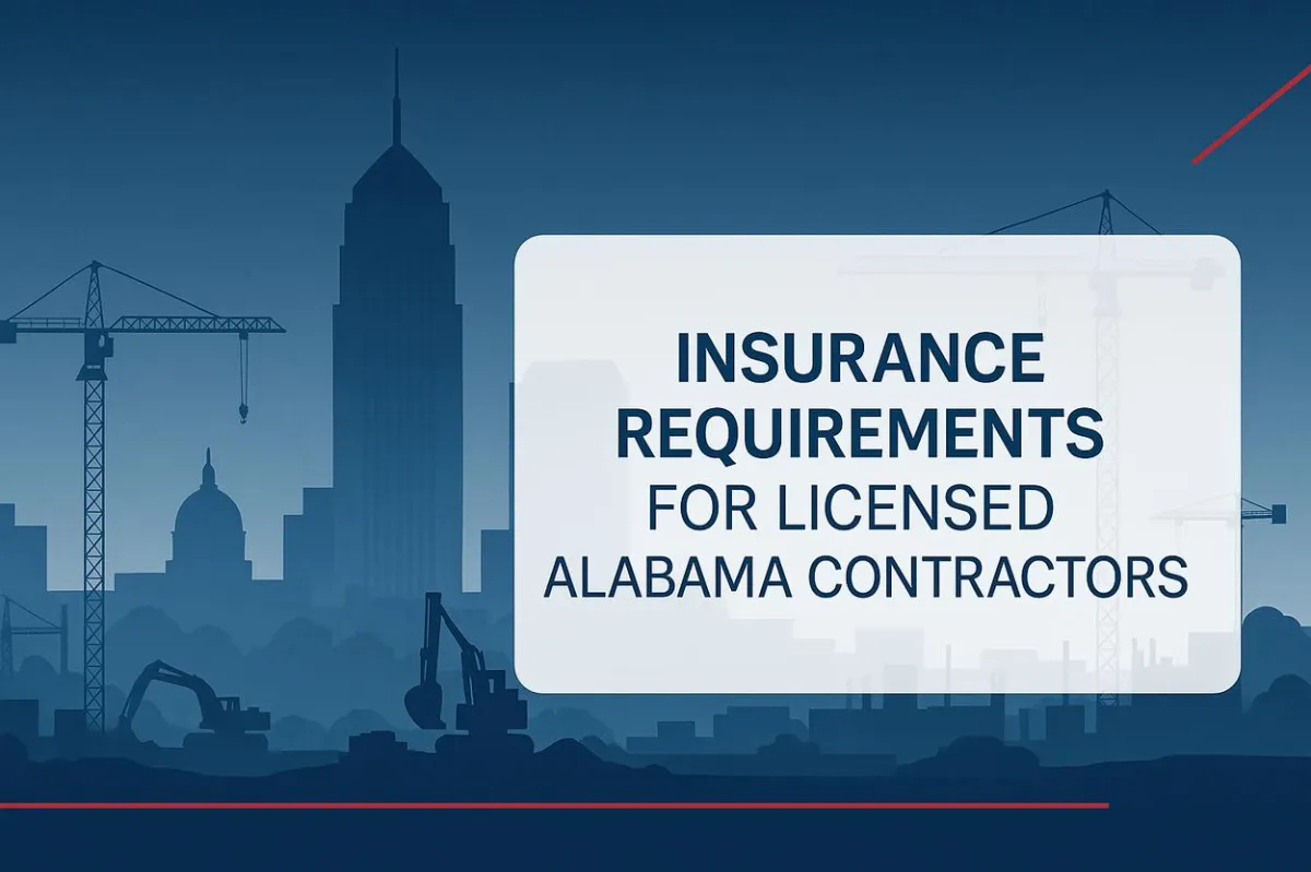 Insurance Requirements for Licensed Alabama Contractors: 2025 Guide