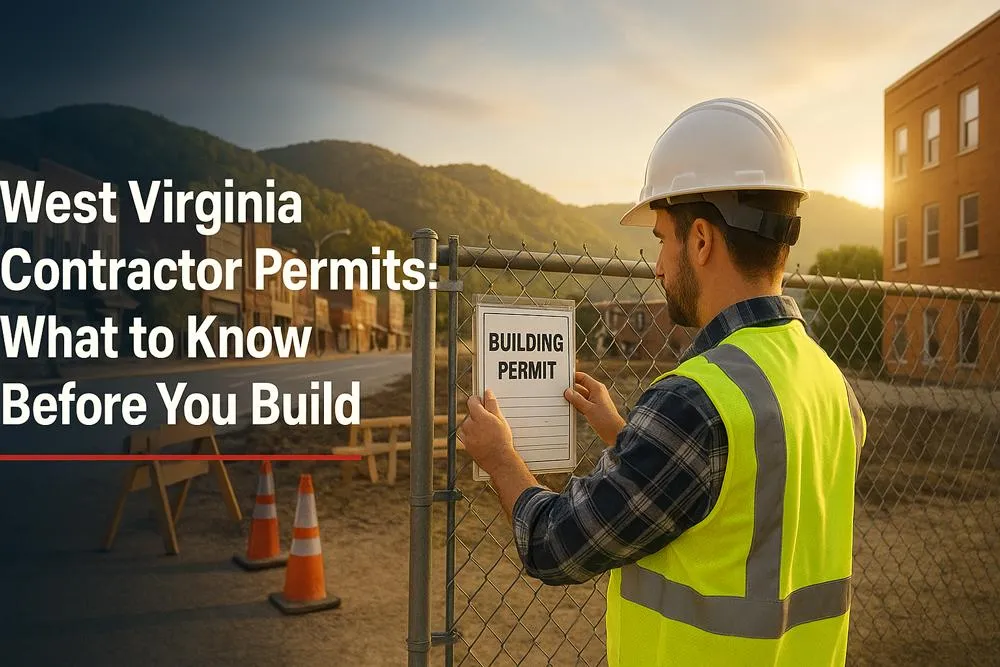 West Virginia Contractor Permits: What to Know Before You Build