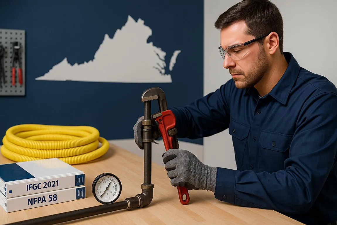 Virginia Journeyman Natural Gasfitter License Guide