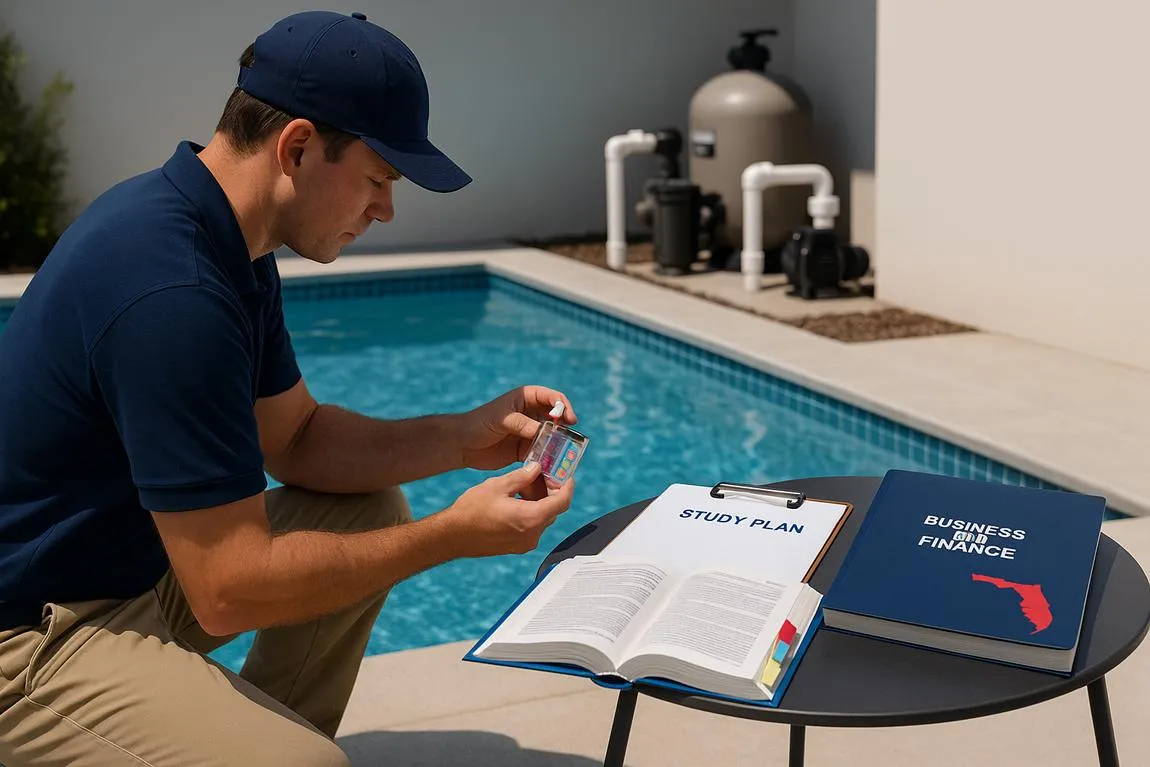 Florida Service Pool Contractor Exam Guide and Study Plan