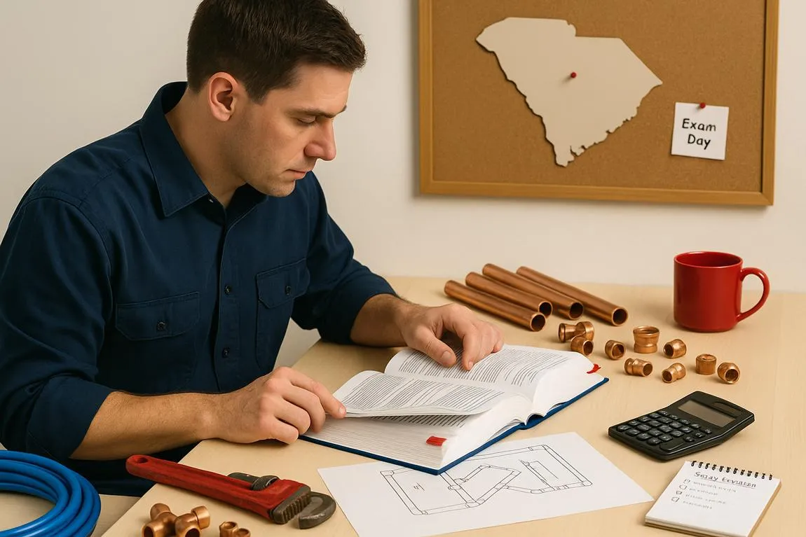 South Carolina Journeyman Plumber License Guide and Exam Prep