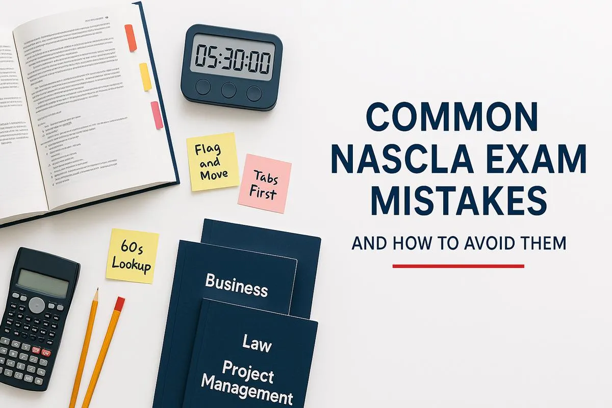 Common NASCLA Exam Mistakes and How to Avoid Them