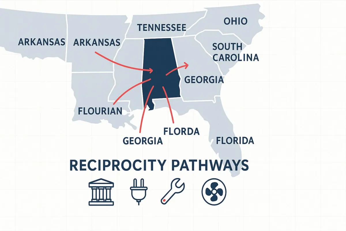 Mississippi Contractor Reciprocity: Where You Can Work Without a New Exam