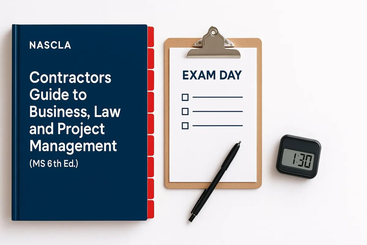 MS Business & Law Study Guide for Mississippi Contractors | Fast NASCLA Prep