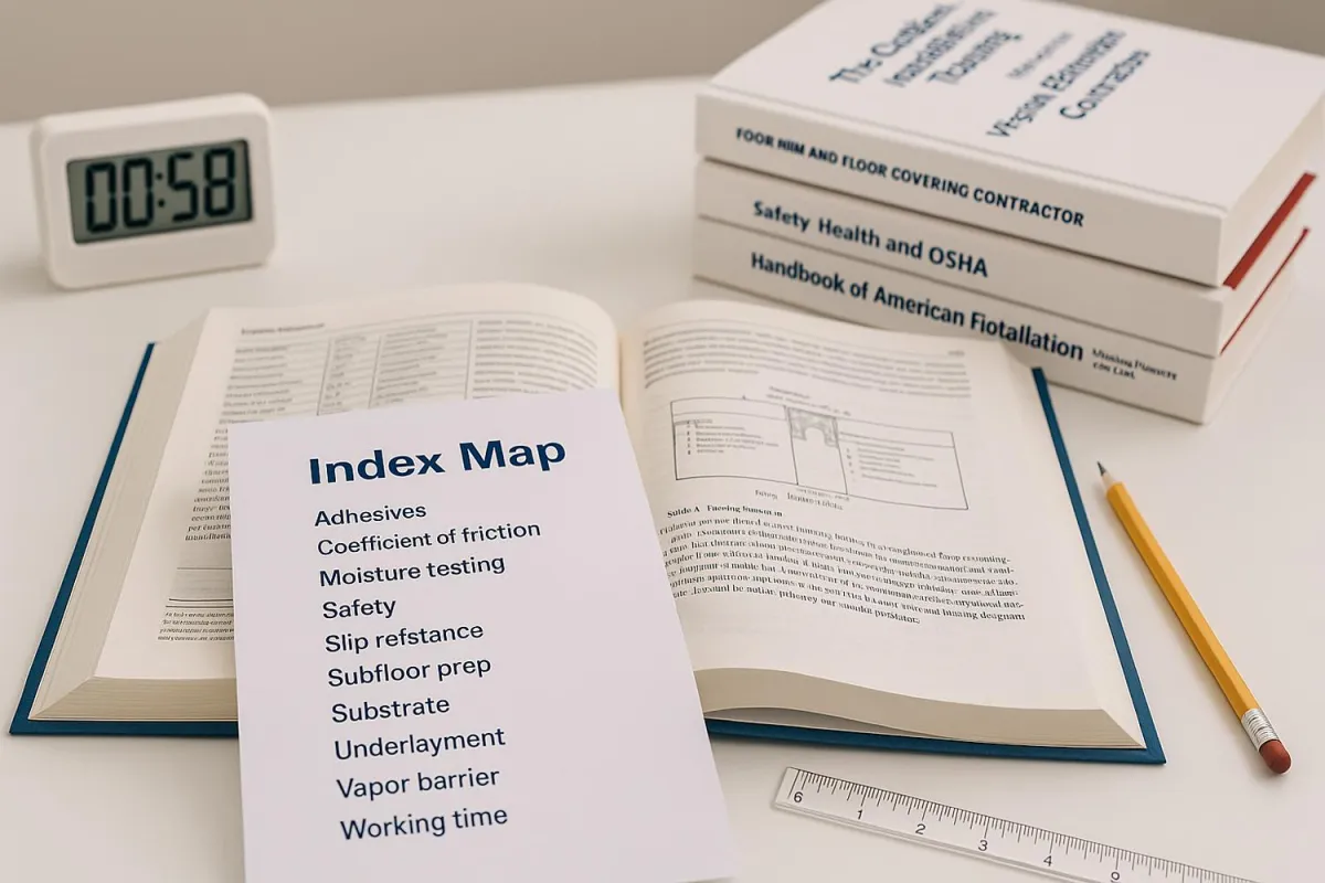 VA Open-Book Tactics for the Virginia Flooring Contractor Exam