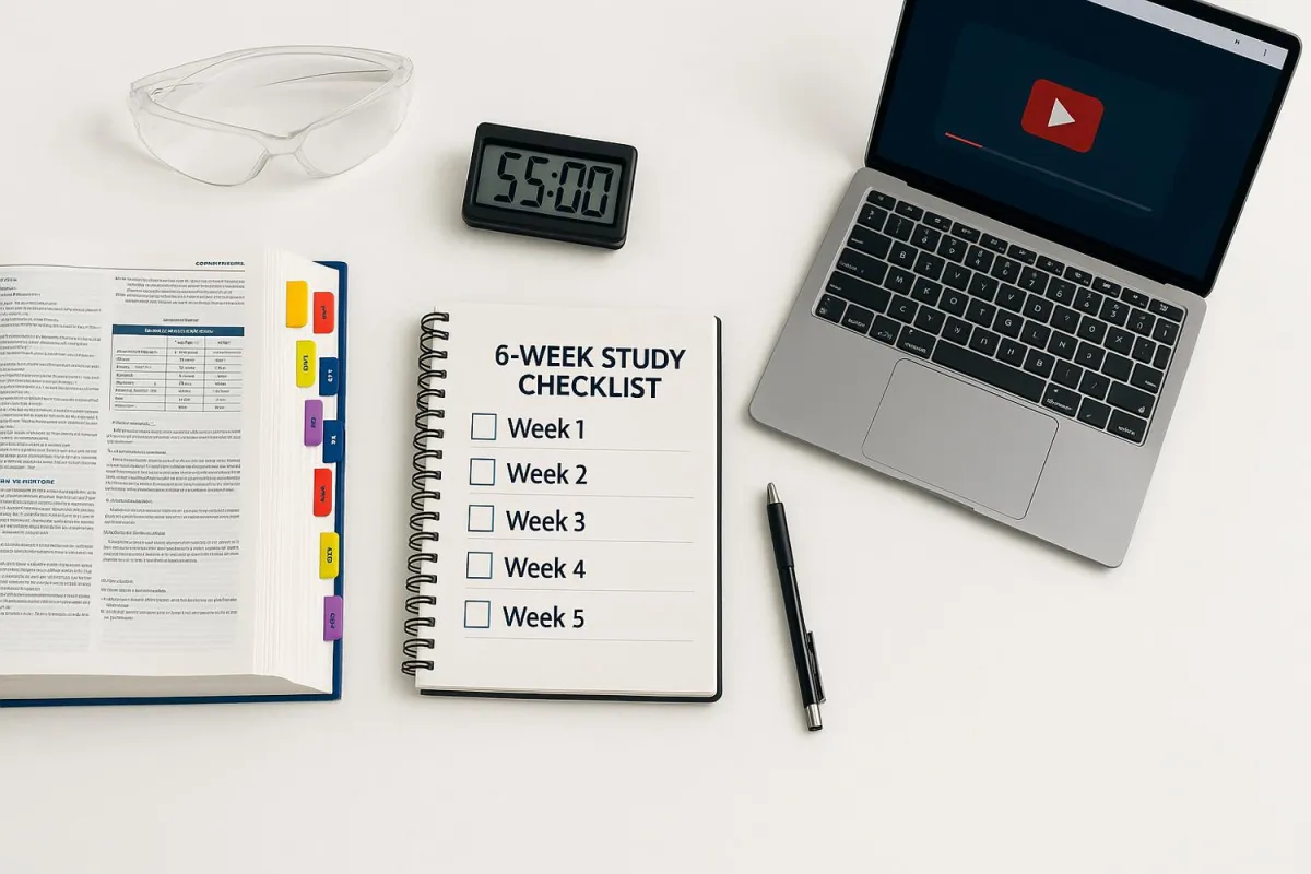 SC Tutor-Built Study Schedules for the SC Limited Building Contractor Exam