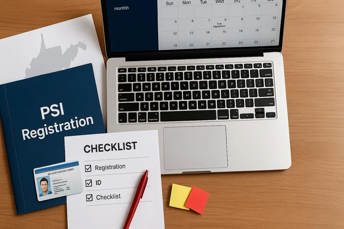 WV PSI Registration & ID Checklist for West Virginia Contractors