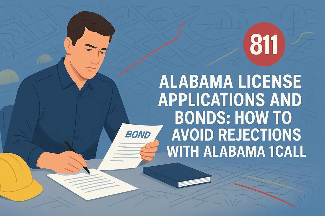 Alabama License Applications and Bonds: How to Avoid Rejections with Alabama 1Call