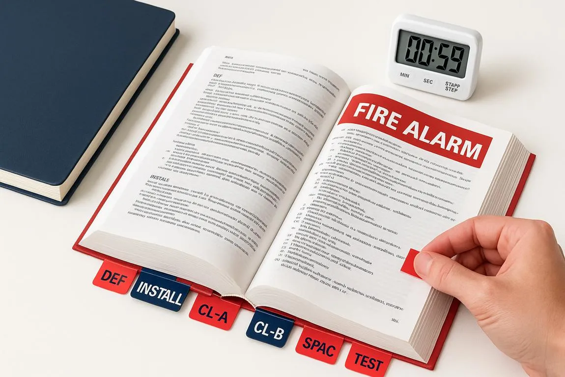 SC Book Tab Strategy for the South Carolina Fire Alarm Contractor Exam