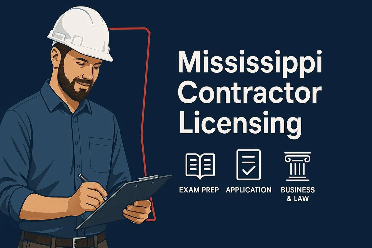 Mississippi Contractor License Guide 2025: Requirements, Exams, Application Steps