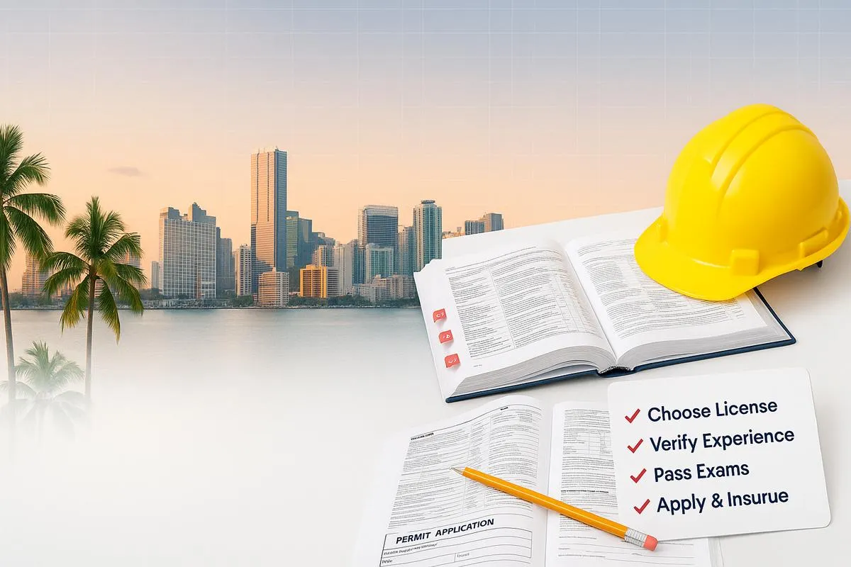 How to Get Your Contractor License in Miami, Florida: Step-by-Step Guide for Exams, Applications, and Requirements