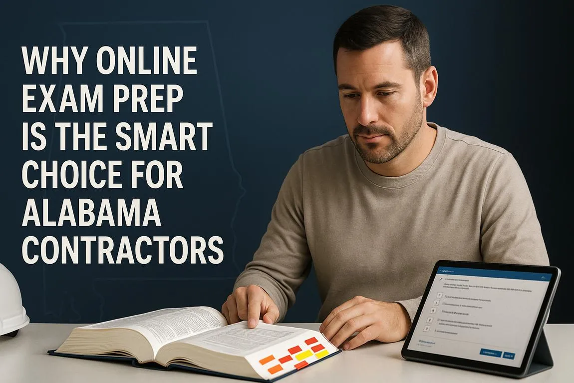 Why Online Exam Prep Is the Smart Choice for Alabama Contractors