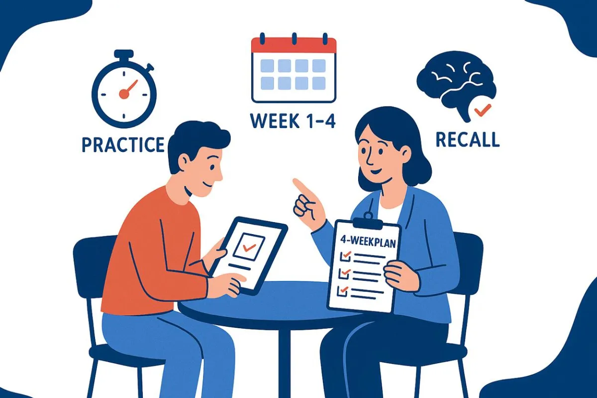 How Tutoring Boosts Exam Confidence and Retention: A 4-Week Plan