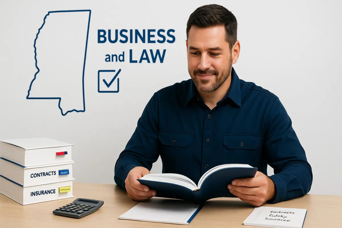 Mississippi Business & Law Exam Tips for Residential Builders