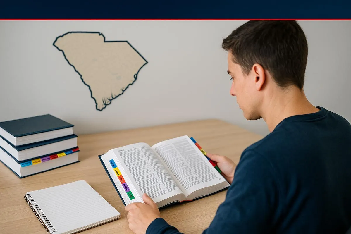 South Carolina Business and Law Exam Strategy: 4-Week Plan, Open-Book Tactics, and Test-Day Tips