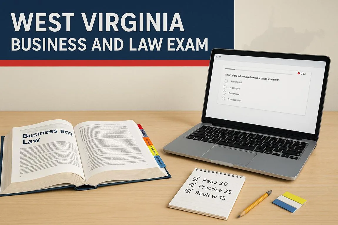 West Virginia Business & Law Exam Prep Tips | Simple Strategy to Pass