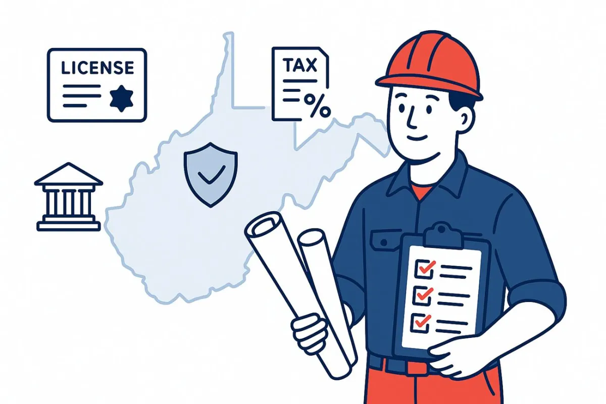 How to Start a Contracting Business in West Virginia After Licensing (Step-by-Step Guide)