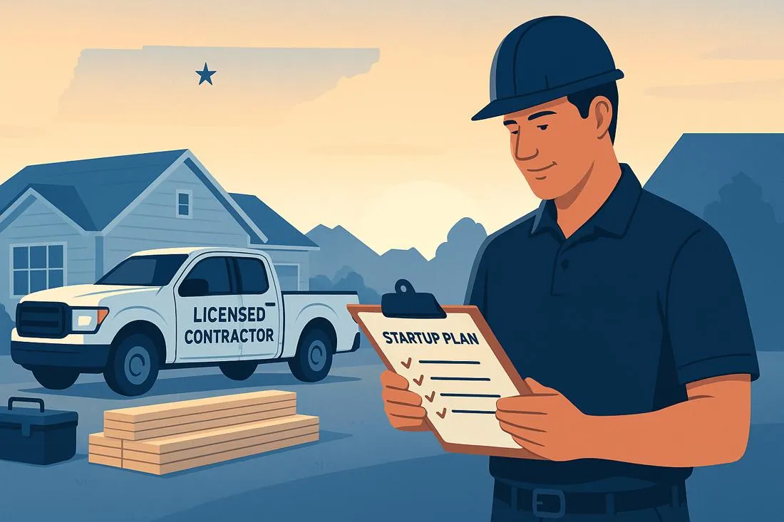 Business Startup Tips for New Tennessee Contractors