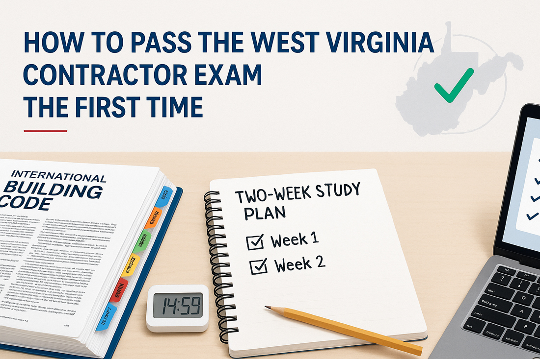 How to Pass the West Virginia Contractor Exam the First Time