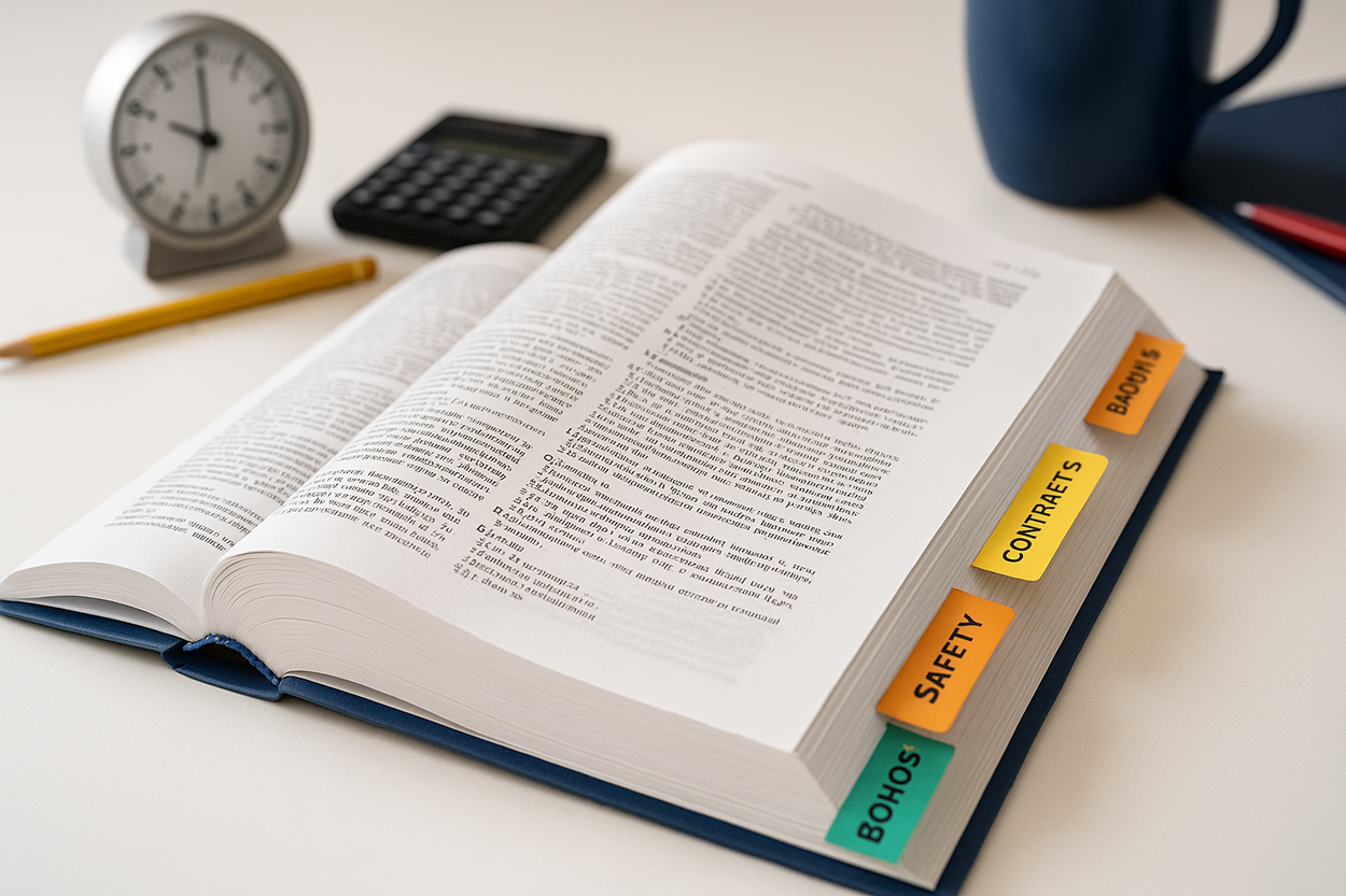 Florida Business & Finance Exam Book Tabbing Strategy: Step-by-Step Guide | 1ExamPrep