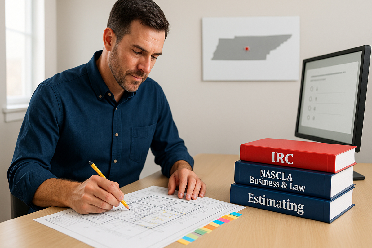 Tennessee Residential Contractor Exam Overview: BC-A License Guide, Study Plan, and Resources