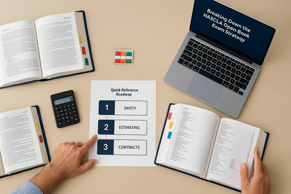 Breaking Down the NASCLA Open-Book Exam Strategy: Tabs, Roadmaps, and Timing Tips