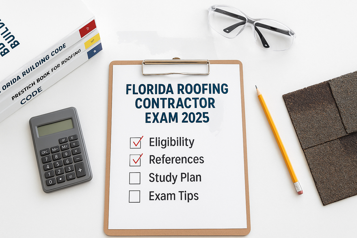 Florida Roofing Contractor Exam 2025
