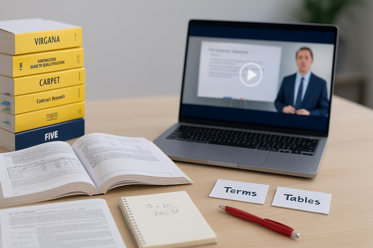 Top Study Tools for Virginia Flooring Exam Success