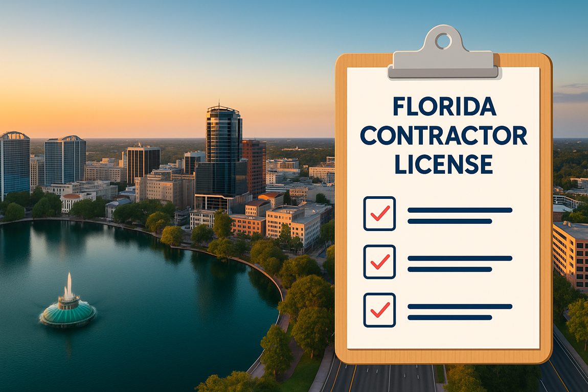 How to Get a Florida Contractor License in Orlando (2025 Step-by-Step Guide)