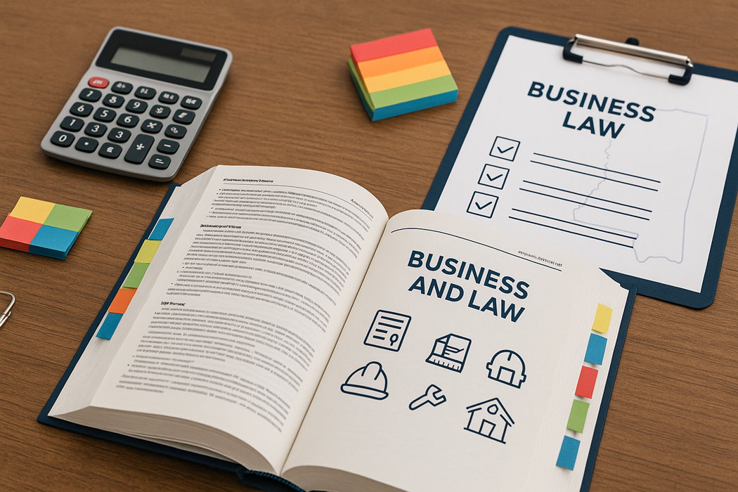 Mississippi Contractor Exams: Business & Law and Trade Exam Breakdown