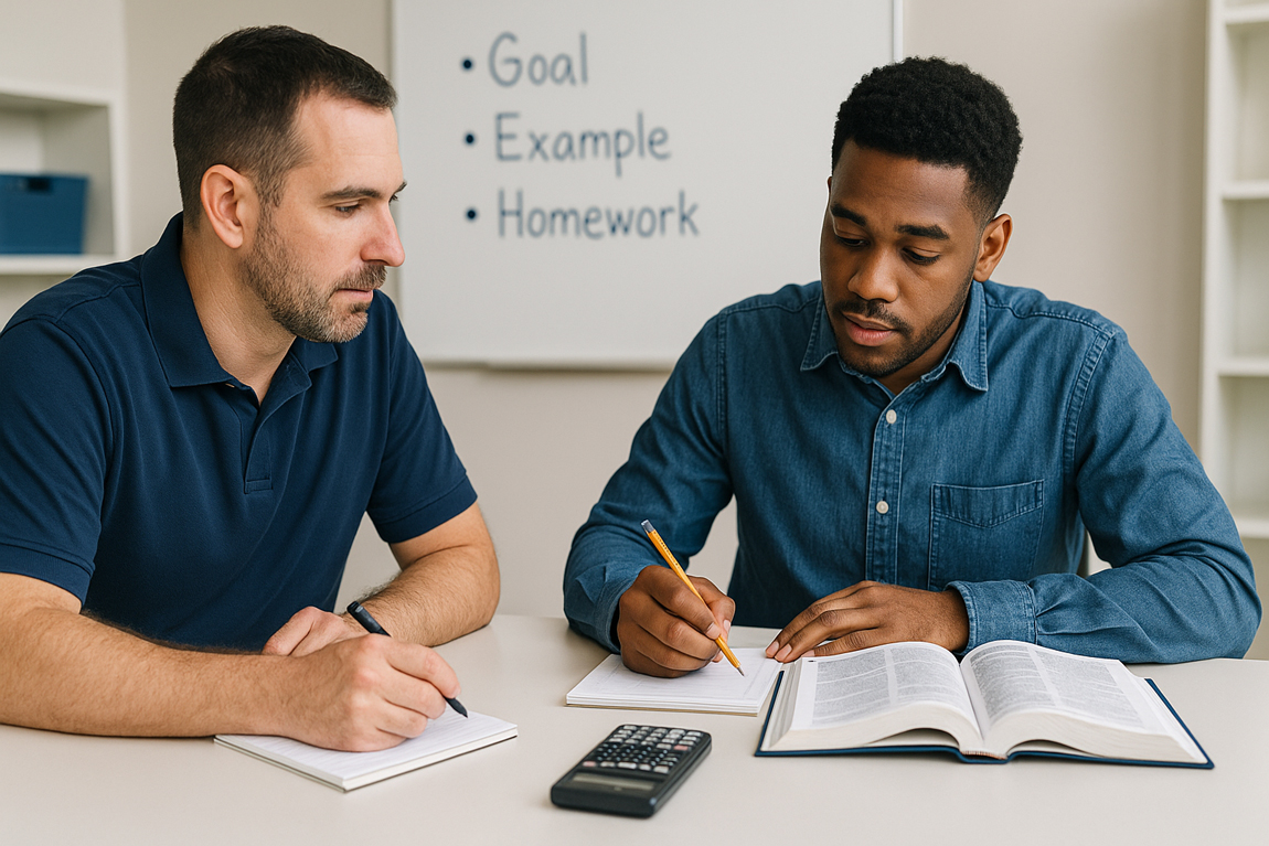 1-to-1 Contractor Tutoring: What to Expect (Step-by-Step)