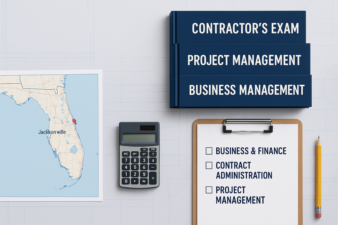Florida Contractor Exam: Jacksonville 3-Section Guide