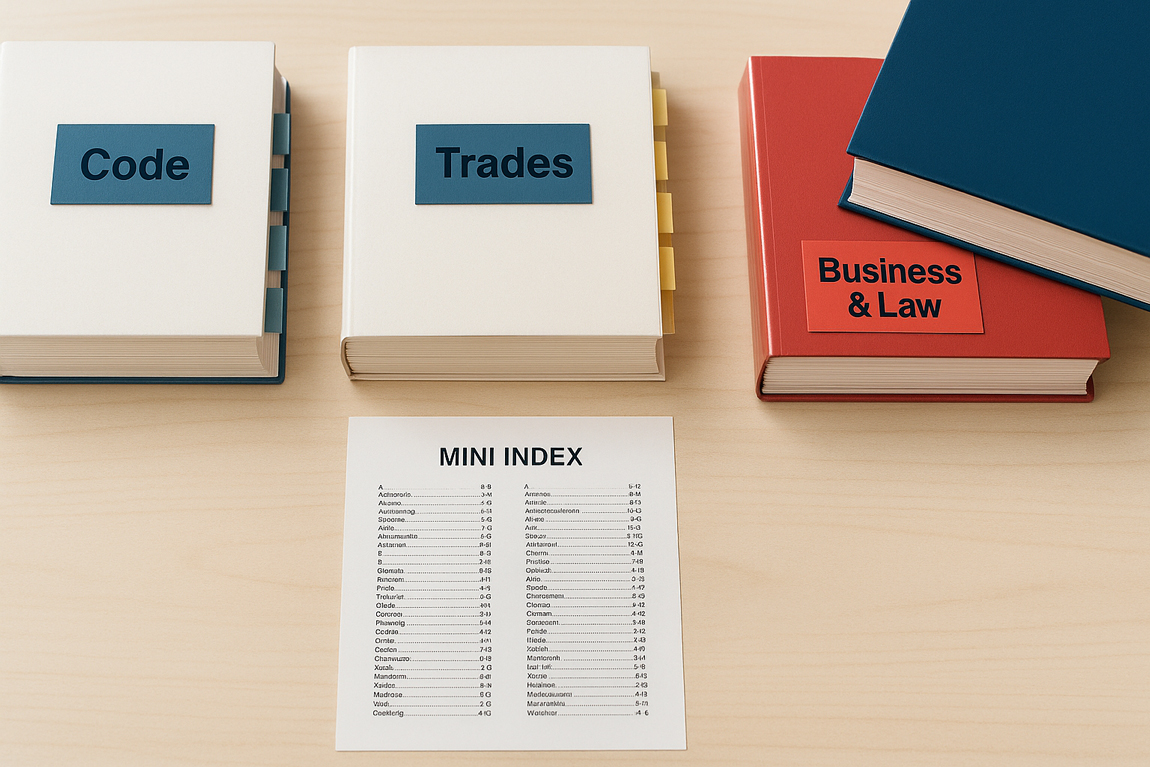 Alabama Contractor Exam Open Book Guide: Organize, Tab, and Use Reference Books to Pass