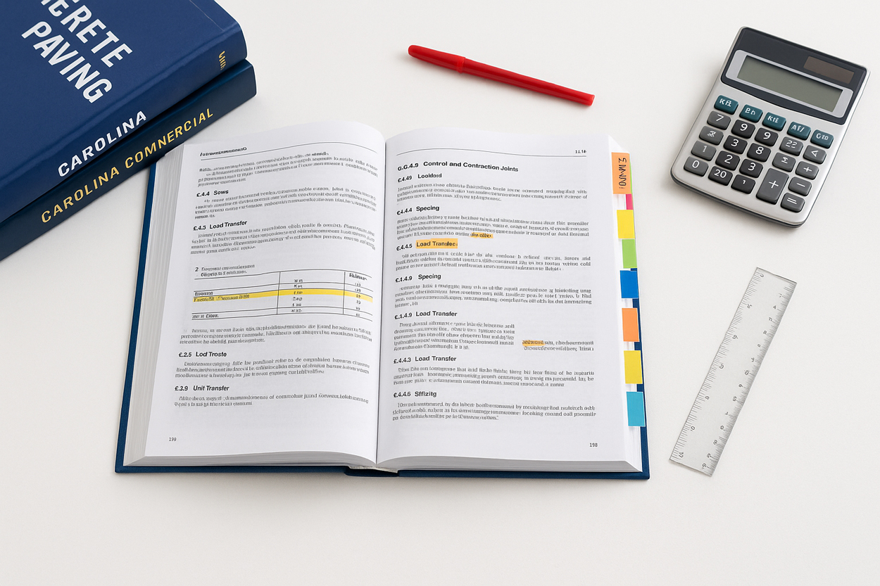Open-Book Prep for South Carolina Concrete Paving Contractors