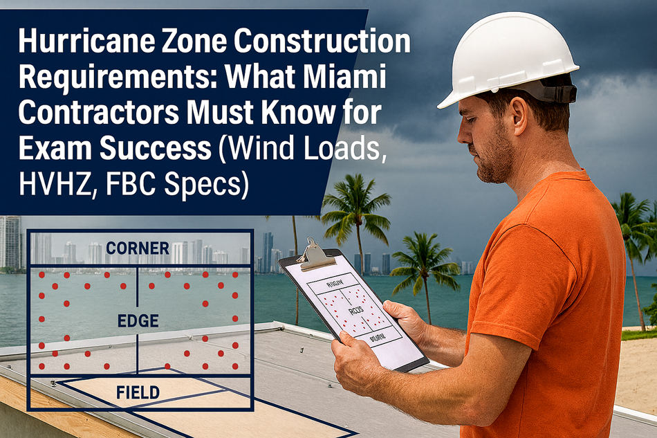 Miami HVHZ Construction: Wind Loads, FBC Specs, and Exam Prep Guide