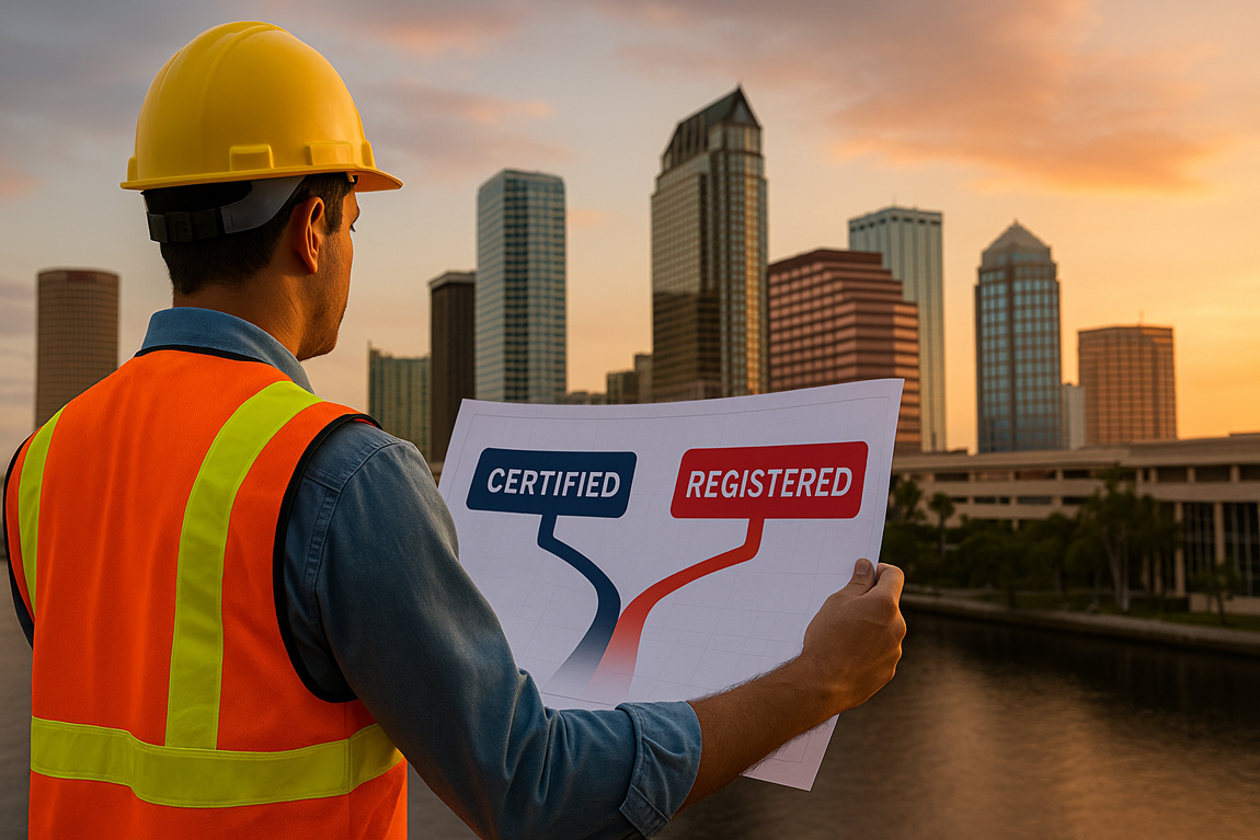 Certified vs Registered Contractor License in Florida: Tampa Contractor Guide