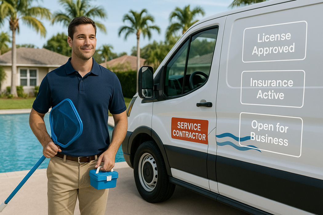 Post-Pass Roadmap: Florida Contractor Exam to Licensed Pool Service Pro