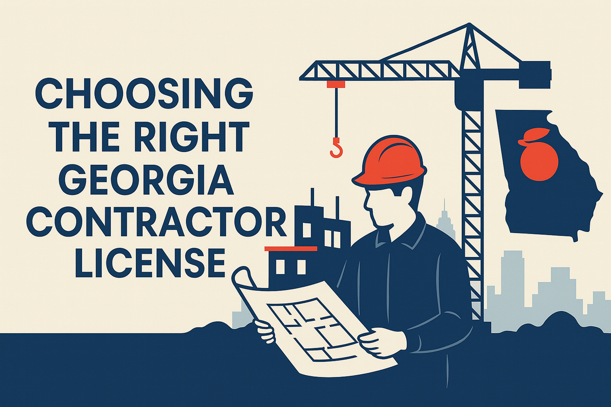 Georgia Contractor License Guide: Residential Basic, RLC, GC-L, GC-Unlimited
